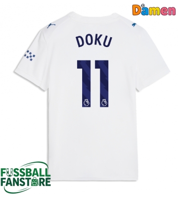 Manchester City Jeremy Doku #11 Replik 3rd trikot Damen 2026-27 Kurzarm